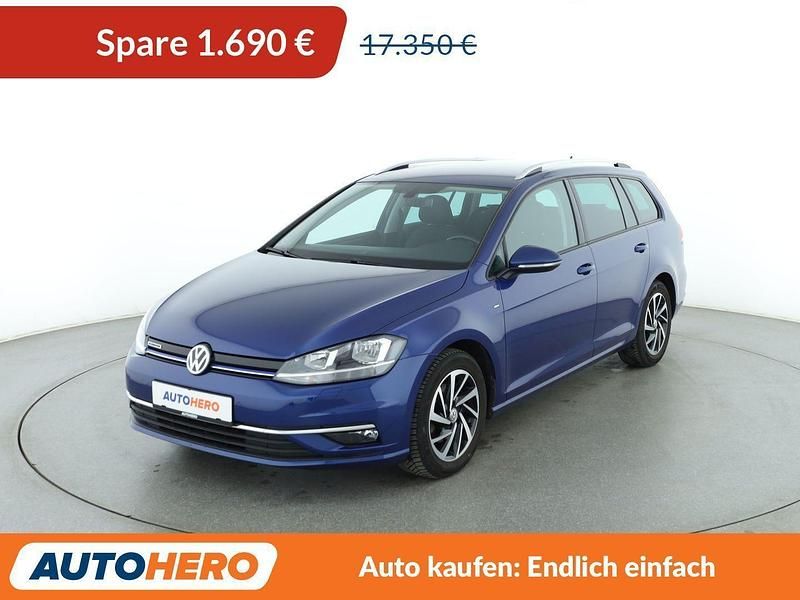 Blau Gebraucht 2018 VW Golf VII Join Kombi | 15.660 € (Fairer Preis) - Bild 1/3