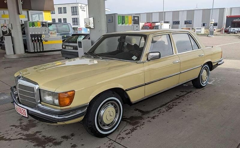 Beige Gebraucht 1977 Mercedes 450 Limousine | 14.999 € - Bild 1/4