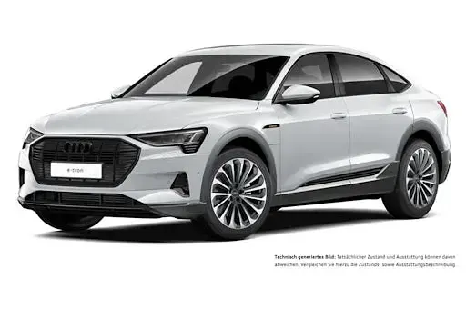 Gebraucht Audi Q8 Sportback e-tron Advanced Plus 300 kW (408 PS) 2022 Weiß SUV