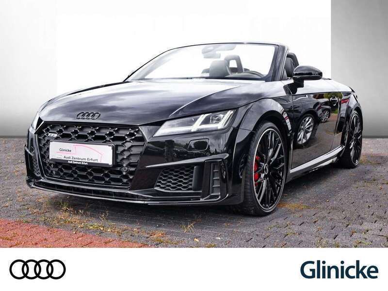 Mythosschwarz metallic Gebraucht 2021 Audi TTS Coupé | 49.980 € (Teuer) - Bild 1/4