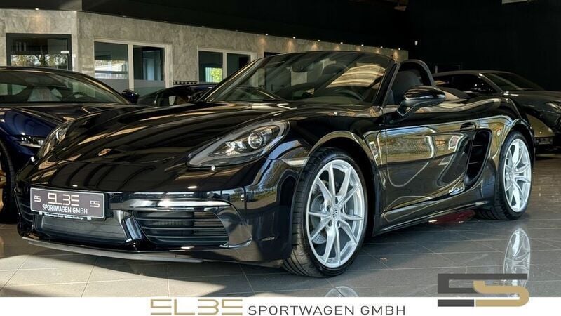 Schwarz Gebraucht 2023 Porsche 718 Boxster Cabrio | 69.850 € (Fairer Preis) - Bild 1/4
