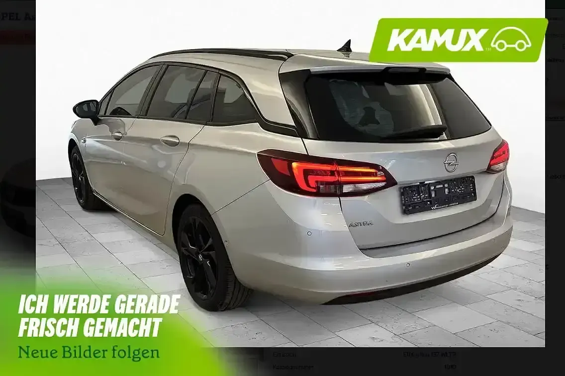 Gebraucht Opel Astra 122 PS (89 kW) 2022 Silber / grau Kleinwagen