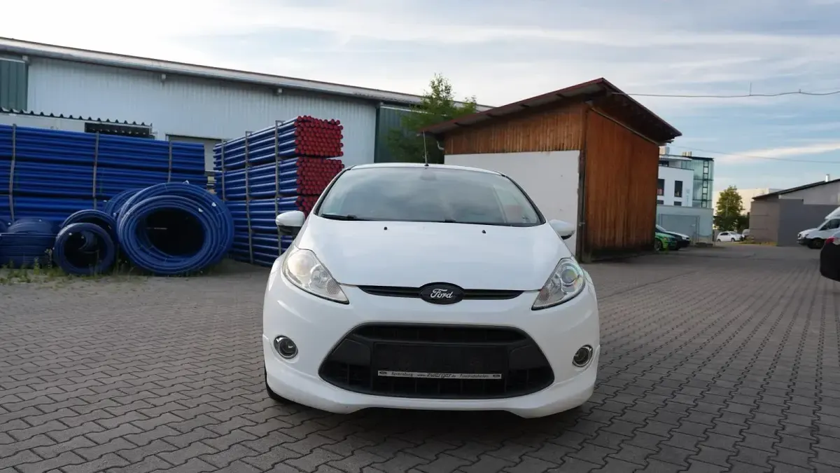 Gebraucht Ford Fiesta ST 96 PS (70 kW) 2009 Weiß Kleinwagen