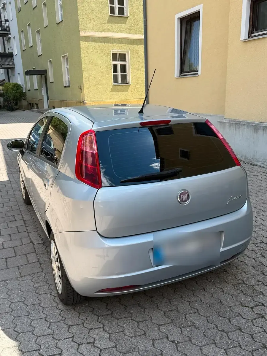Gebraucht Fiat Punto 2009 Grau Kleinwagen