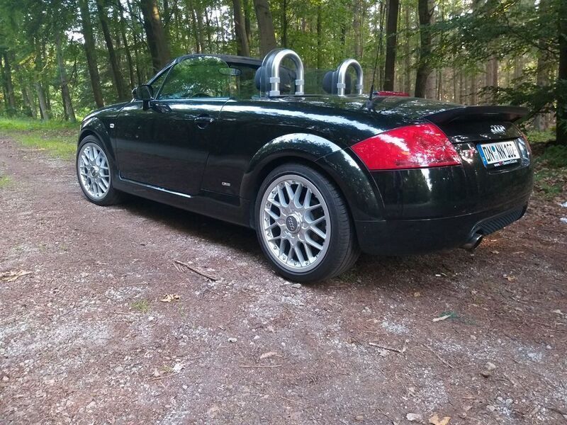 Schwarz Gebraucht 2006 Audi TT Roadster S-Line Cabrio | 12.500 € (Teuer) - Bild 1/4