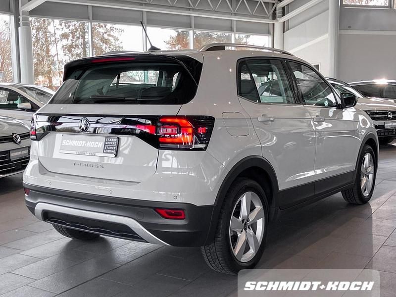 Gebraucht VW T-Cross Style 110 PS (80 kW) 2022 Ascotgrau (silber) SUV