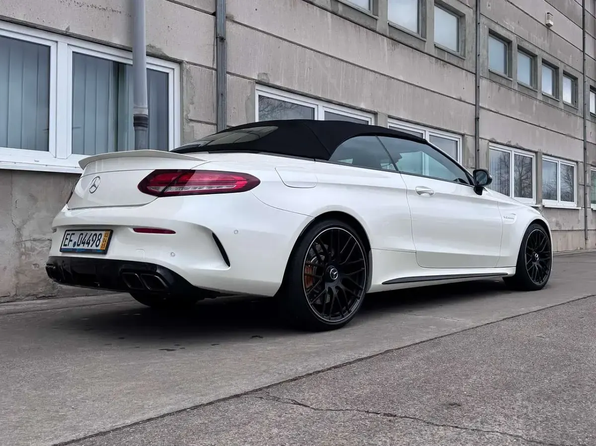 Gebraucht Mercedes C63S AMG AMG 510 PS (375 kW) 2021 Weiß Cabrio