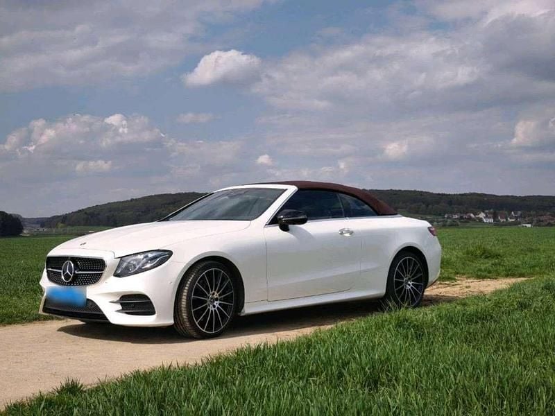 Usata Mercedes E450 Avantgarde 367 CV (269 kW) 2020 Bianco Cabrio