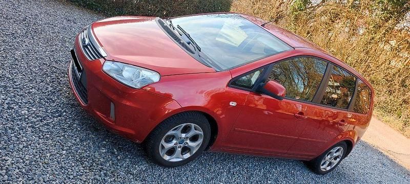Gebraucht Ford C-MAX Style 101 PS (74 kW) 2009 Rot Van / Kleinbus
