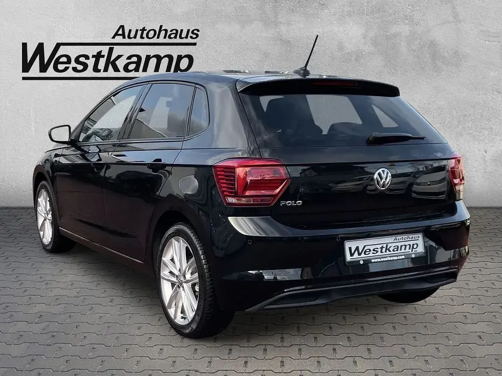 Second-hand VW Polo Highline 116 CP (85 kW) 2019 Negru Hatchback