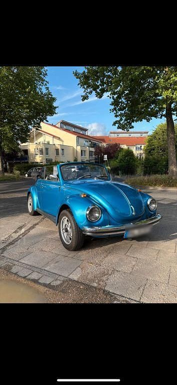 Blau Gebraucht 1971 VW Käfer Karmann Cabrio | 17.700 € - Bild 1/4