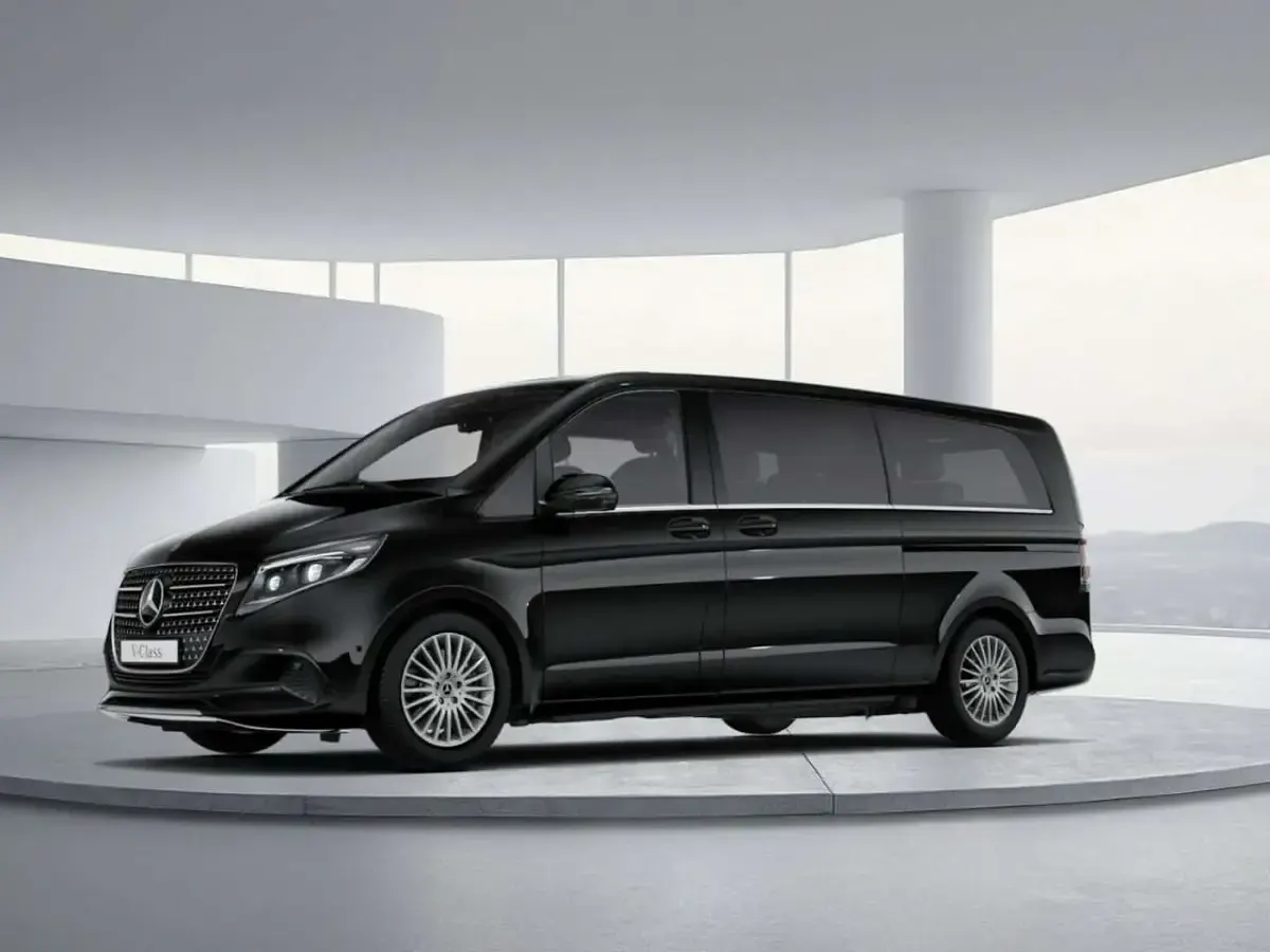 Gebraucht Mercedes V300 237 PS (174 kW) 2025 Obsidianschwarz metallic Van / Kleinbus