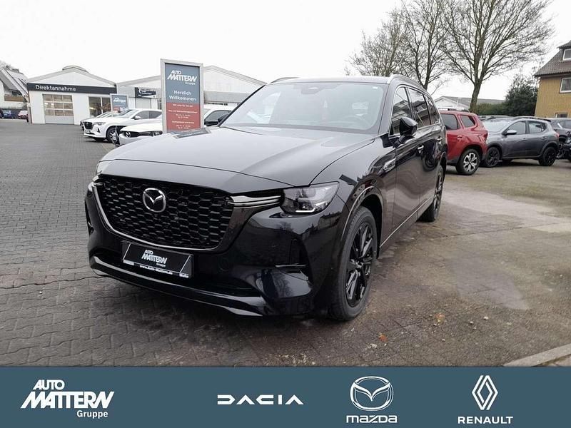 Jet black Neu 2025 Mazda CX-80 Homura-Line SUV | 56.490 € (Fairer Preis) - Bild 1/4