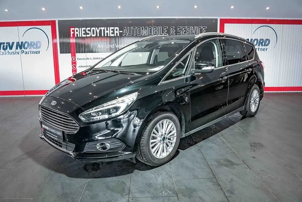 Gebraucht Ford S-MAX Titanium 150 PS (110 kW) 2017 Schwarz Van / Kleinbus