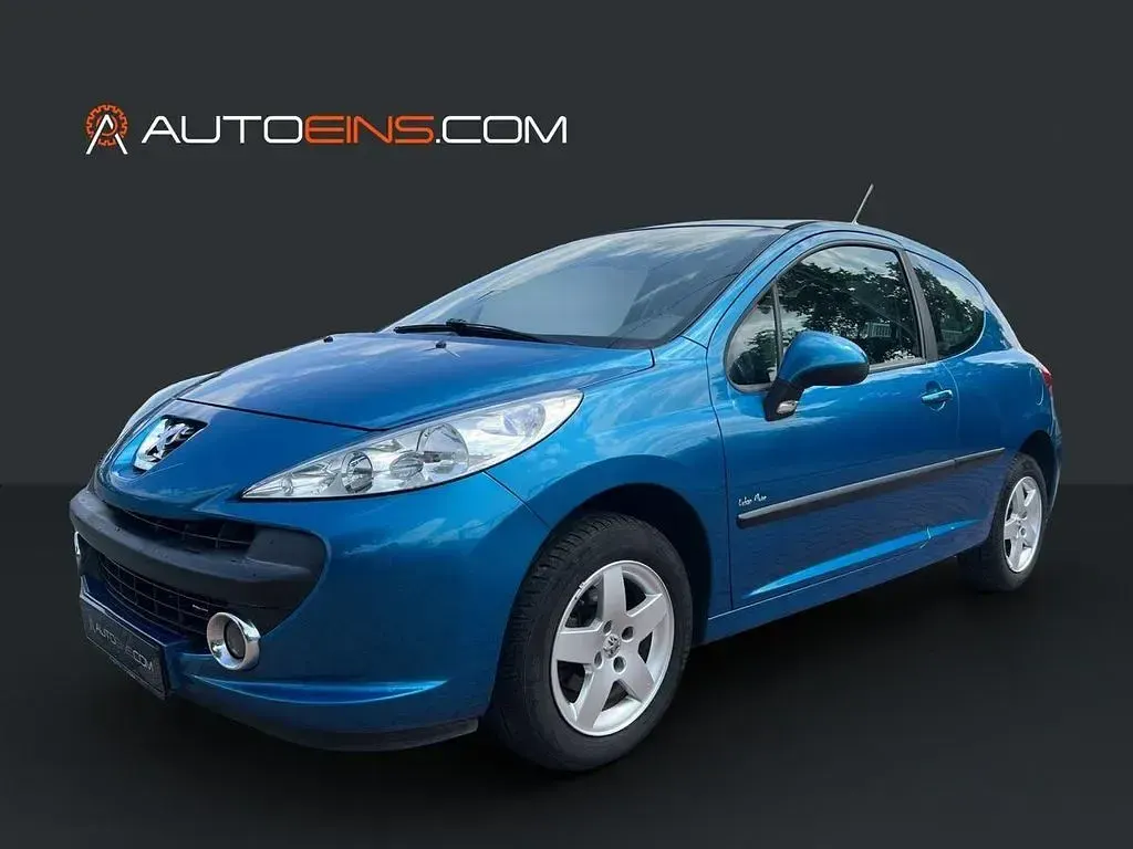 Gebraucht Peugeot 207 Urban Move 73 PS (53 kW) 2007 Blau Kleinwagen