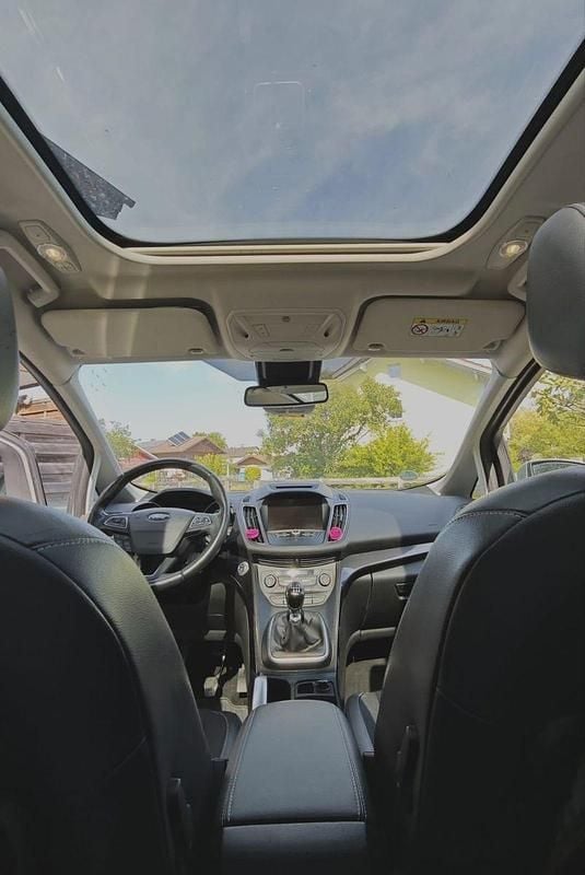 Gebraucht Ford C-MAX Titanium 150 PS (110 kW) 2016 Silber Van / Kleinbus