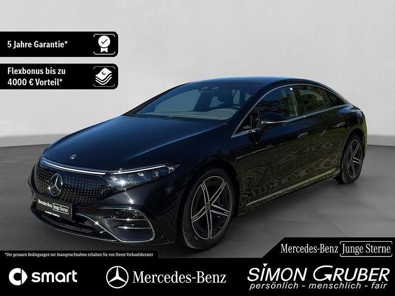 Schwarz Gebraucht 2024 Mercedes EQS450+ AMG Limousine | 77.900 € (Teuer) - Bild 1/4
