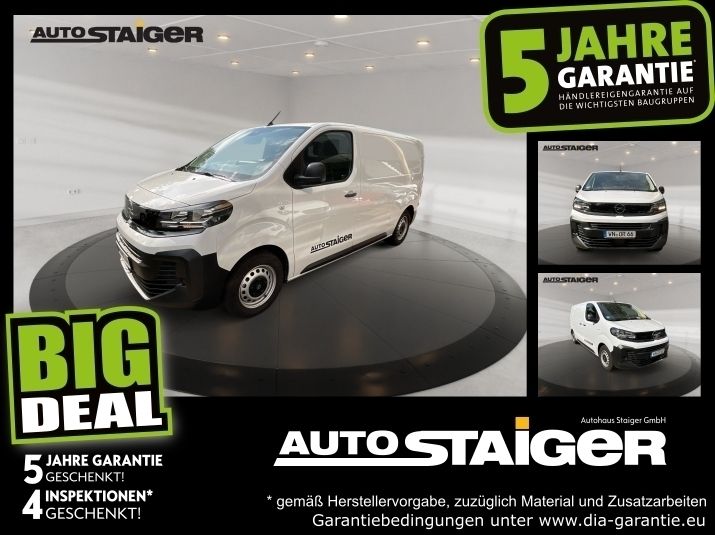 Kaolin weiss Gebraucht 2025 Opel Vivaro Basis Van | 27.990 € (Fairer Preis) - Bild 1/4