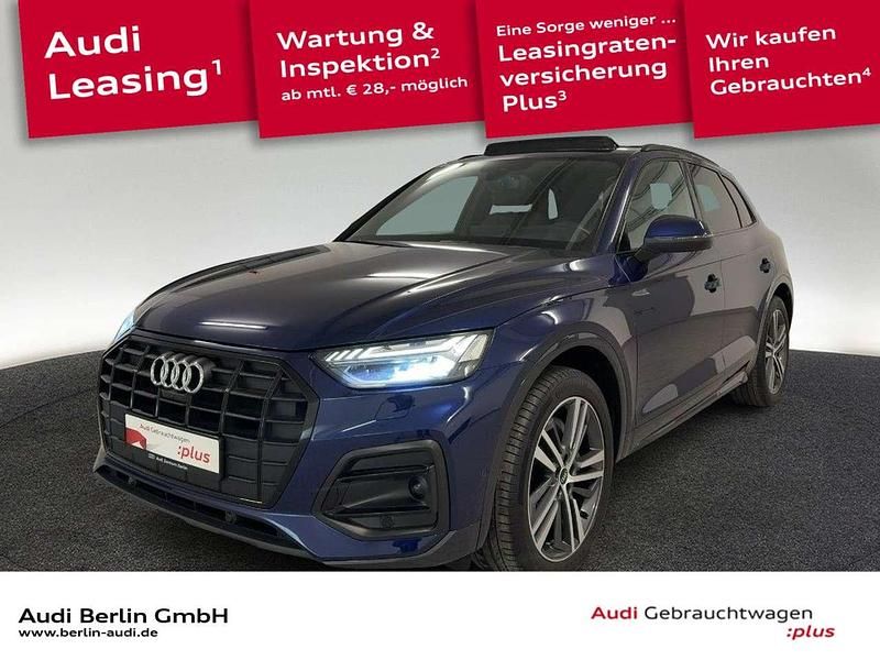 Gebraucht Audi Q5 Advanced Plus 163 PS (119 kW) 2021 Navarrablau metallic SUV