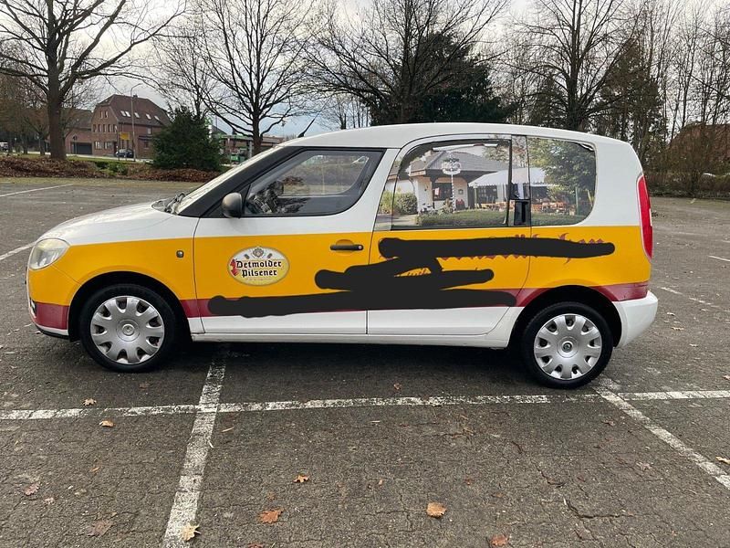 Gebraucht Skoda Roomster 70 PS (51 kW) 2008 Weiß Van / Kleinbus