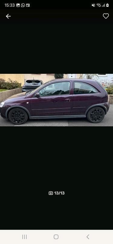 Violet Gebraucht 2006 Opel Corsa Kleinwagen | 1.400 € (Teuer) - Bild 1/4