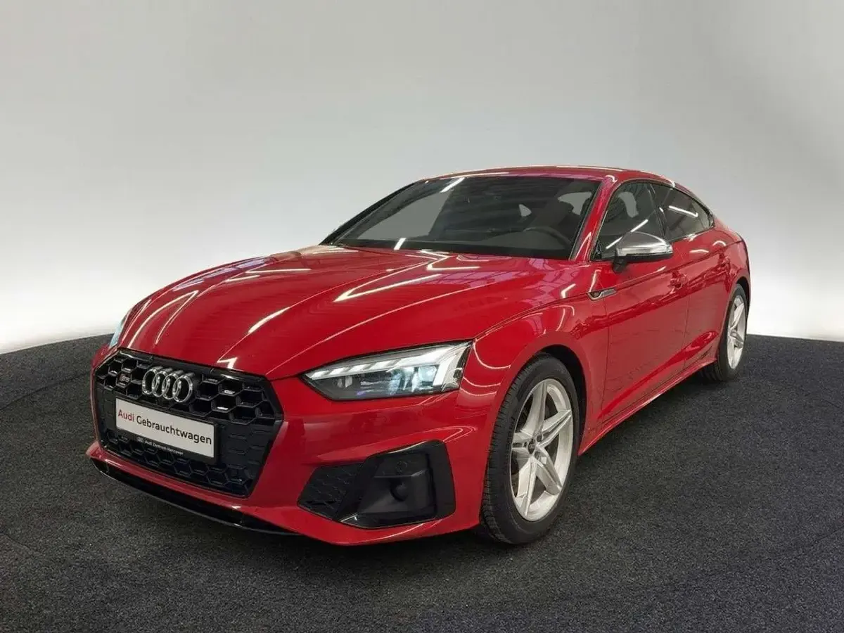 Gebraucht Audi S5 341 PS (250 kW) 2023 Y1 tangorot metallic Coupé
