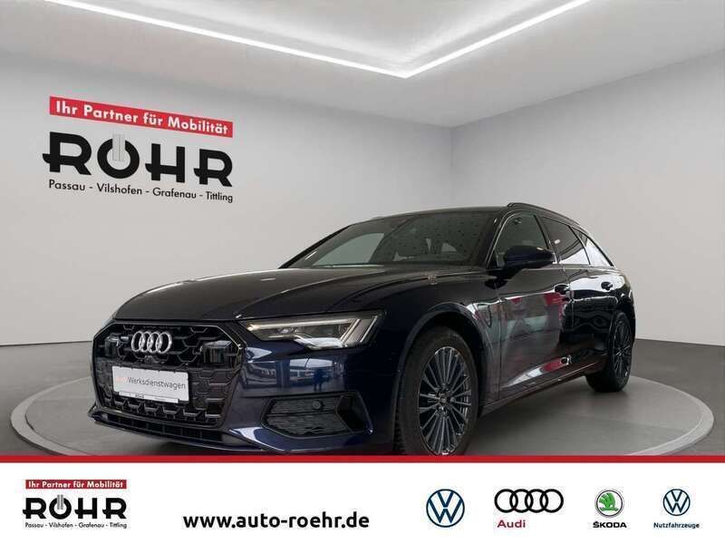 Firmamentblau metallic Gebraucht 2024 Audi A6 Advanced Plus Kombi | 48.900 € - Bild 1/4