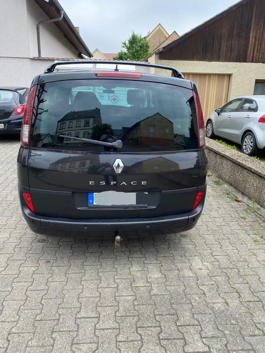 Gebraucht Renault Espace 173 PS (127 kW) 2013 Schwarz Van / Kleinbus