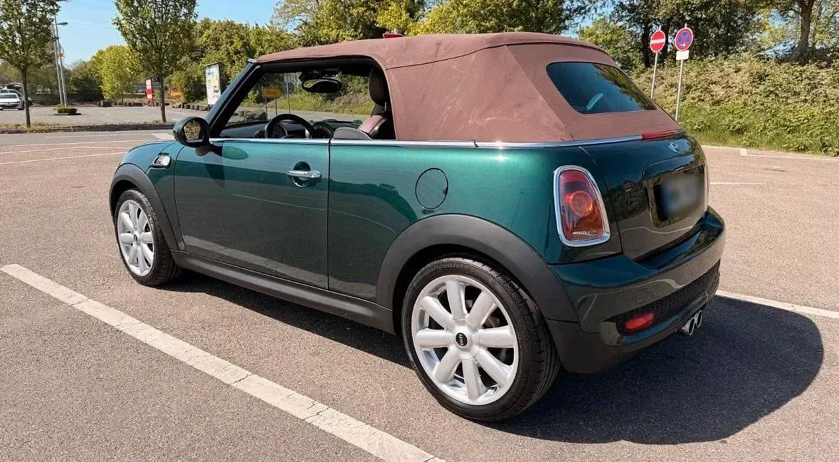Gebraucht Mini Cooper S Cabriolet 174 PS (127 kW) 2009 Grün Cabrio