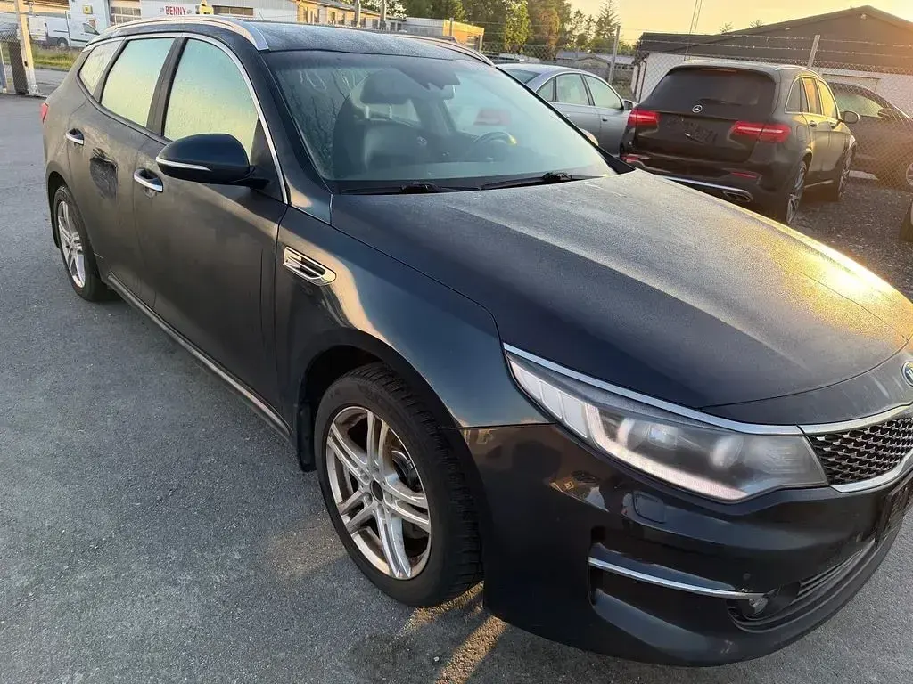 Gebraucht Kia Optima Edition 7 141 PS (103 kW) 2017 Blau Kombi