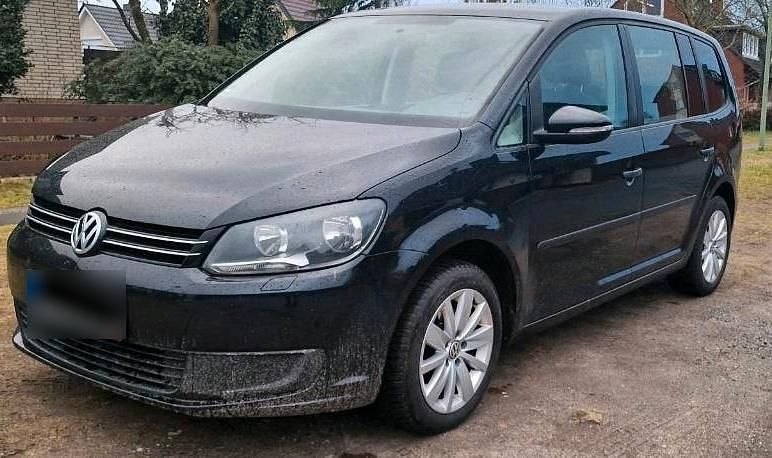 Gebraucht VW Touran 105 PS (77 kW) 2010 Schwarz Van / Kleinbus