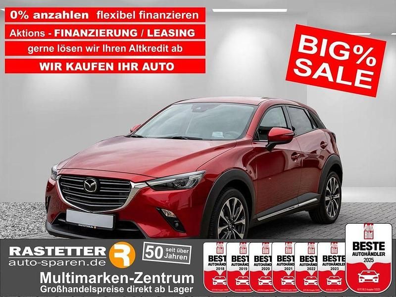 Soul red crystal Gebraucht 2019 Mazda CX-3 Sports-Line SUV | 19.680 € (Fairer Preis) - Bild 1/4