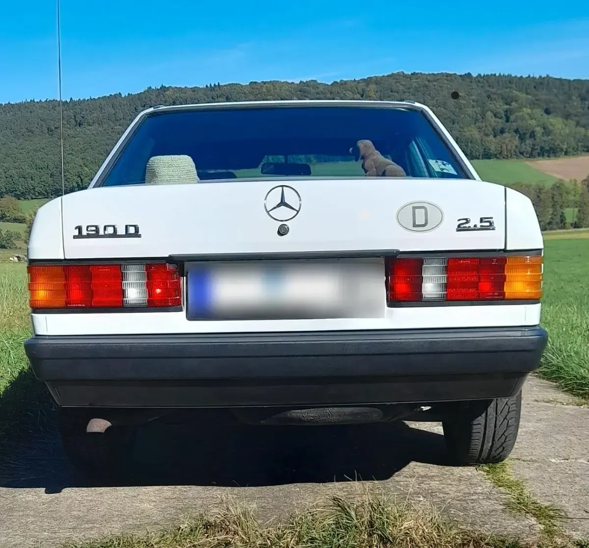 Gebraucht Mercedes 190 90 PS (66 kW) 1987 Weiß Limousine