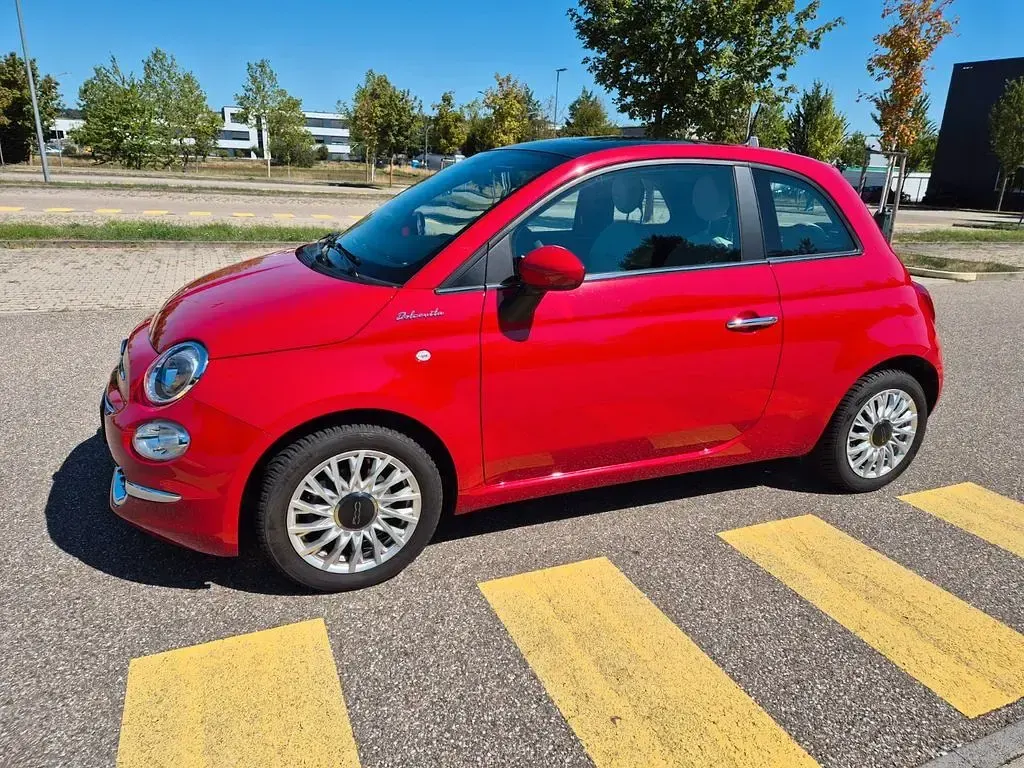 Gebraucht Fiat 500 69 PS (50 kW) 2023 Rot Kleinwagen