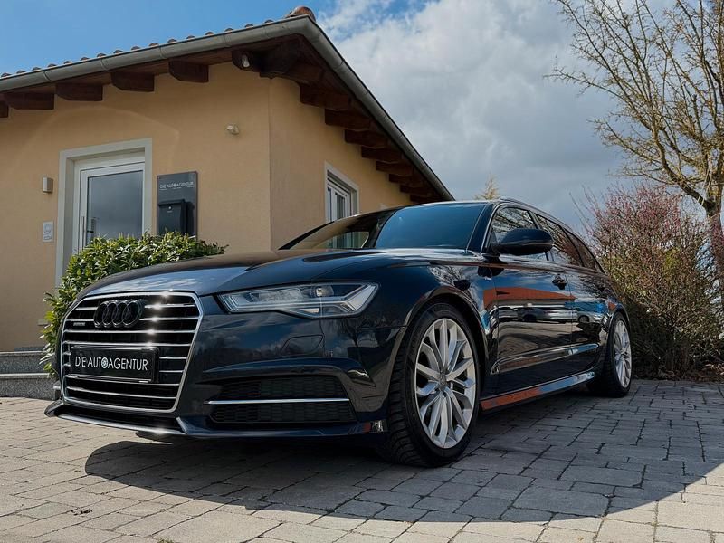 Gebraucht Audi A6 S-Line 320 PS (235 kW) 2015 Blau Kombi