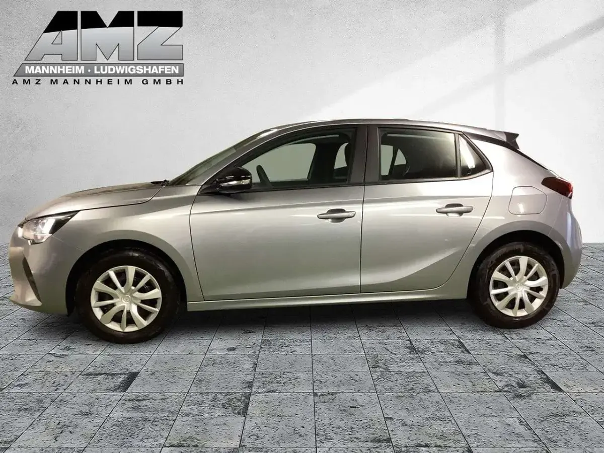 Gebraucht Opel Corsa Edition 75 PS (55 kW) 2022 Kontrast grau/quarz silber Kleinwagen