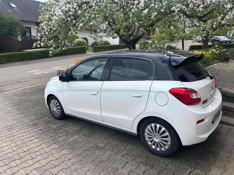 Second-hand Mitsubishi Space Star Top 80 CP (58 kW) 2016 Alb Hatchback