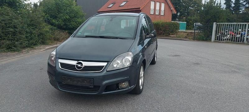 Blau Gebraucht 2007 Opel Zafira Edition Van / Kleinbus | 1.200 € (Superpreis) - Bild 1/4