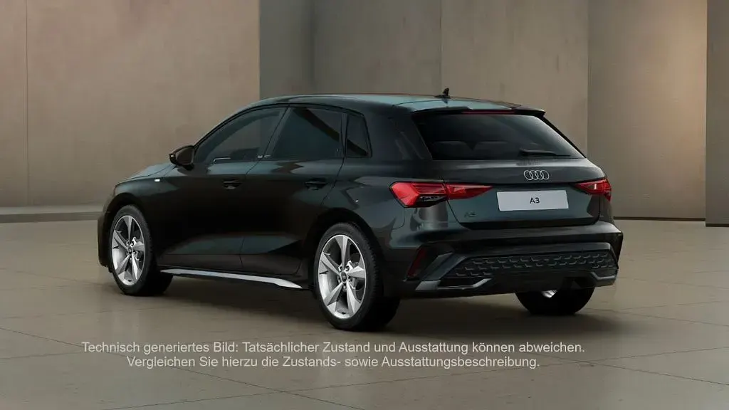 Gebraucht Audi A3 S-Line 150 PS (110 kW) 2025 Mythosschwarz metallic Limousine