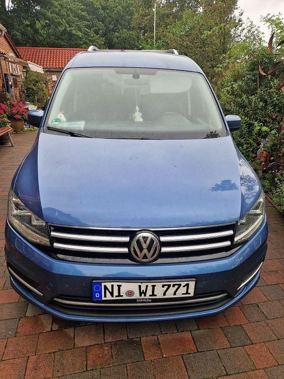 Blau Gebraucht 2016 VW Caddy Highline Van / Kleinbus | 13.500 € (Superpreis) - Bild 1/4