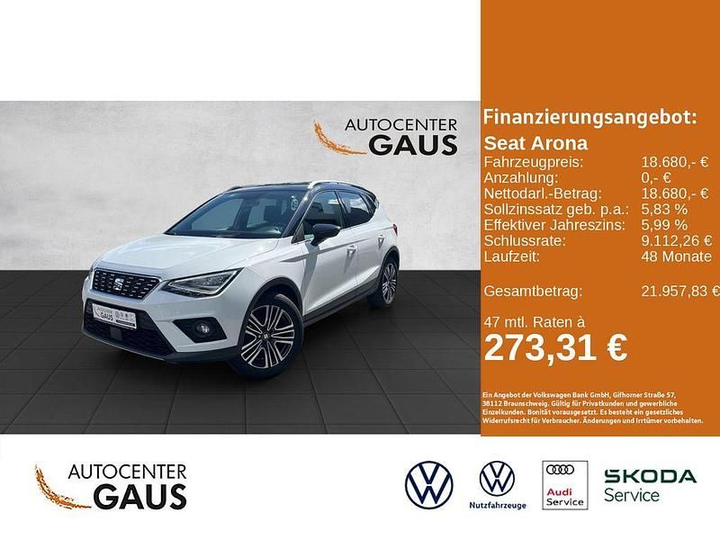 Weiß Gebraucht 2021 Seat Arona XCELLENCE SUV | 18.680 € (Fairer Preis) - Bild 1/4