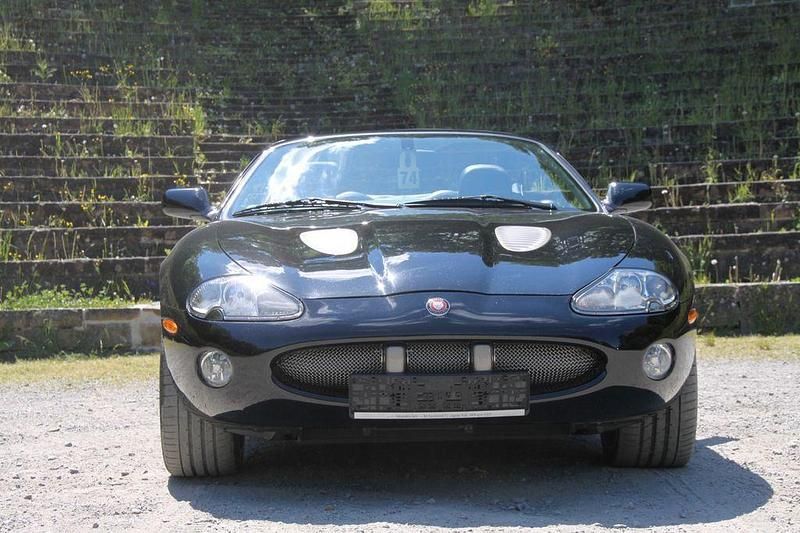 Gebraucht Jaguar XKR 363 PS (266 kW) 2001 Schwarz Cabrio