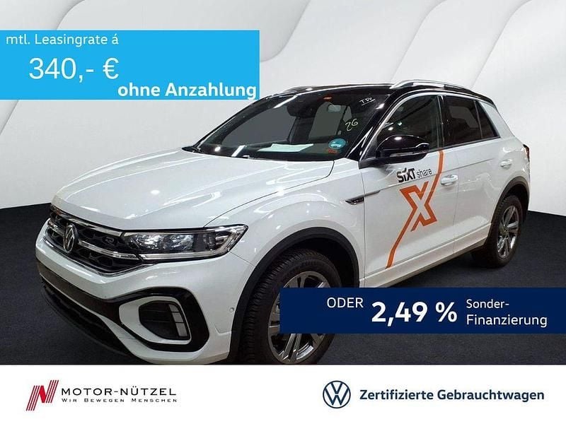 Pure white Gebraucht 2025 VW T-Roc R-line SUV | 31.930 € (Guter Preis) - Bild 1/4