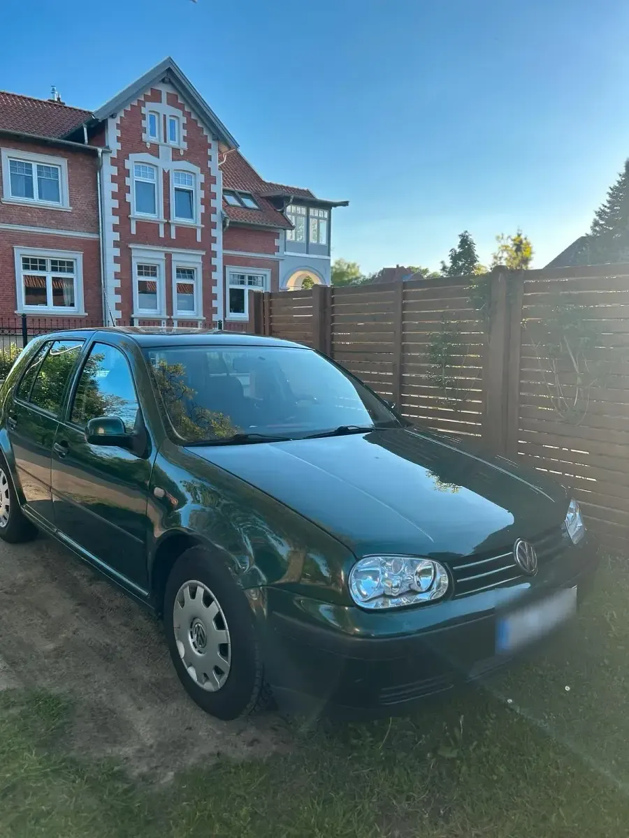 Gebraucht VW Golf IV 75 PS (55 kW) 1998 Grün Kleinwagen
