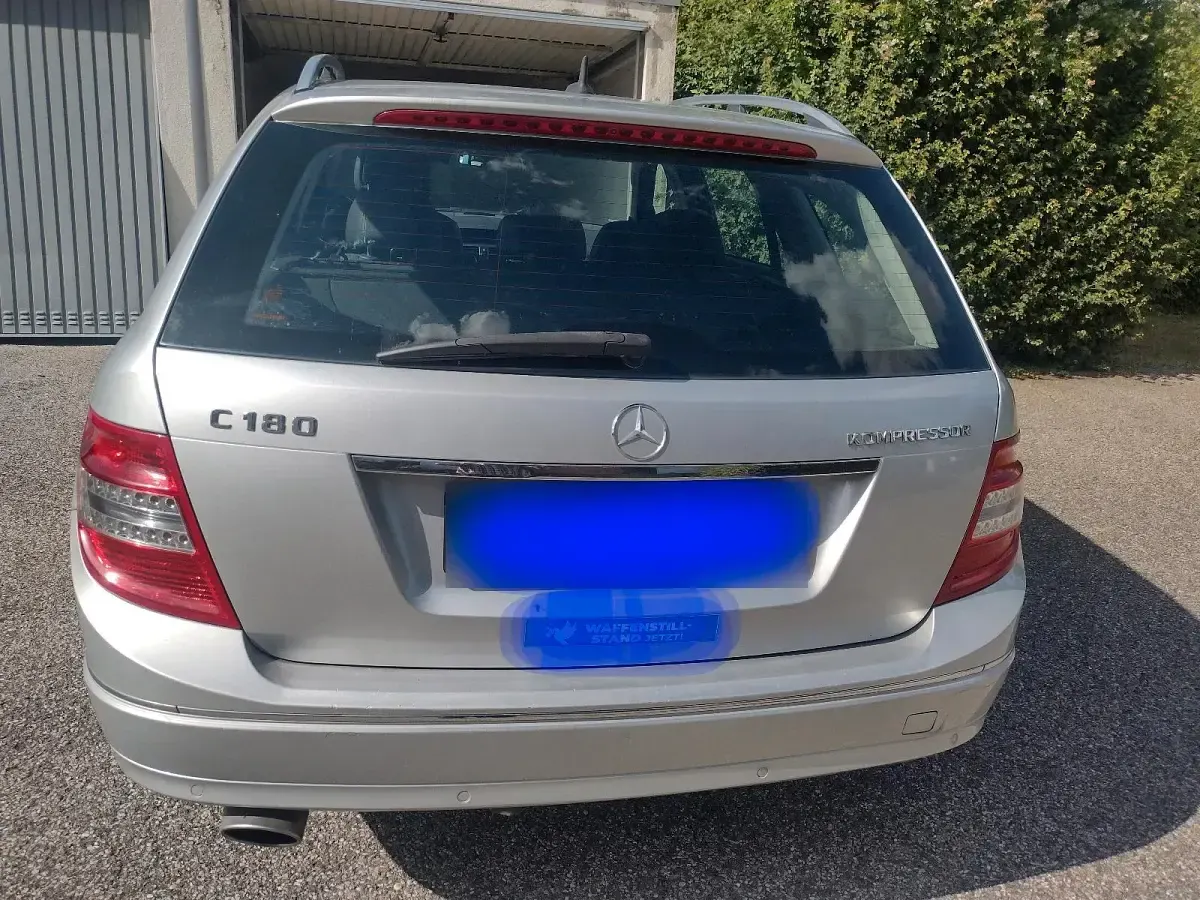 Gebraucht Mercedes C180 Elegance 156 PS (114 kW) 2008 Silber Kombi