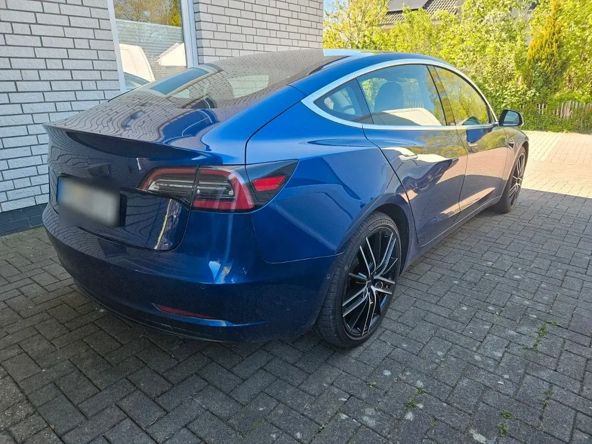 Occasion Tesla Model 3 Long Range AWD 350 kW (476 ch) 2020 Bleue Berline