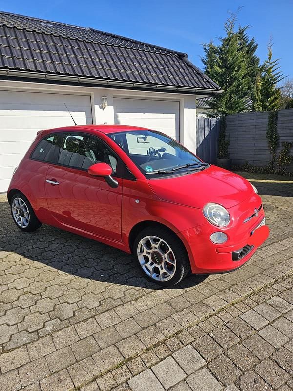 Rot Gebraucht 2009 Fiat 500 Sport Kleinwagen | 4.500 € - Bild 1/4