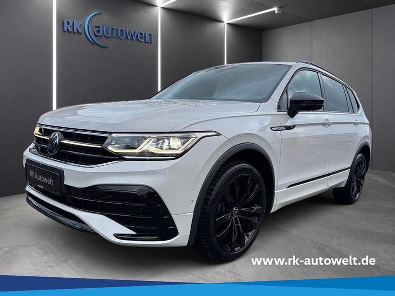 Weiss Gebraucht 2022 VW Tiguan Allspace R-line SUV | 37.790 € (Fairer Preis) - Bild 1/4