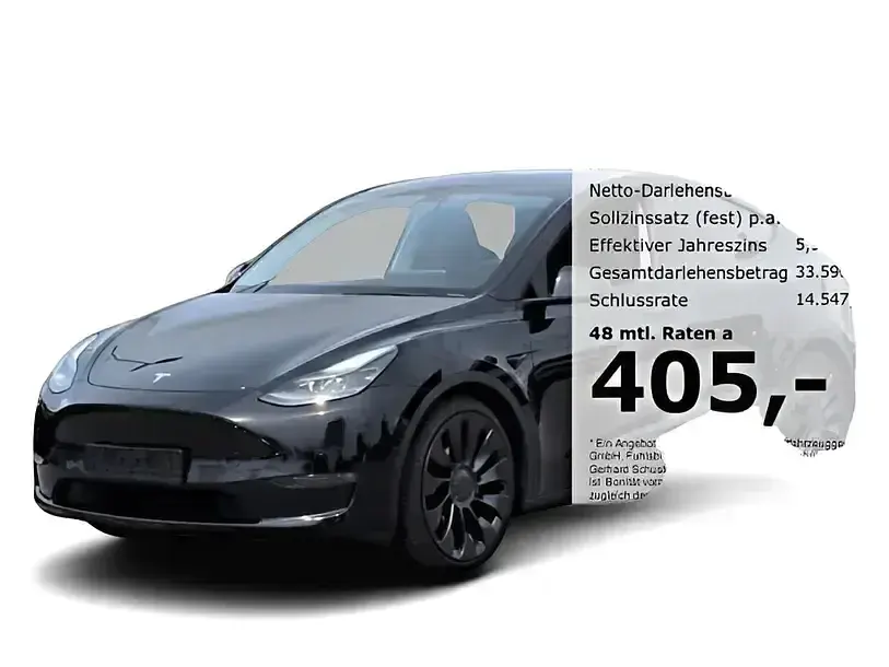 Gebraucht Tesla Model Y Performance 392 kW (534 PS) 2022 Schwarz SUV