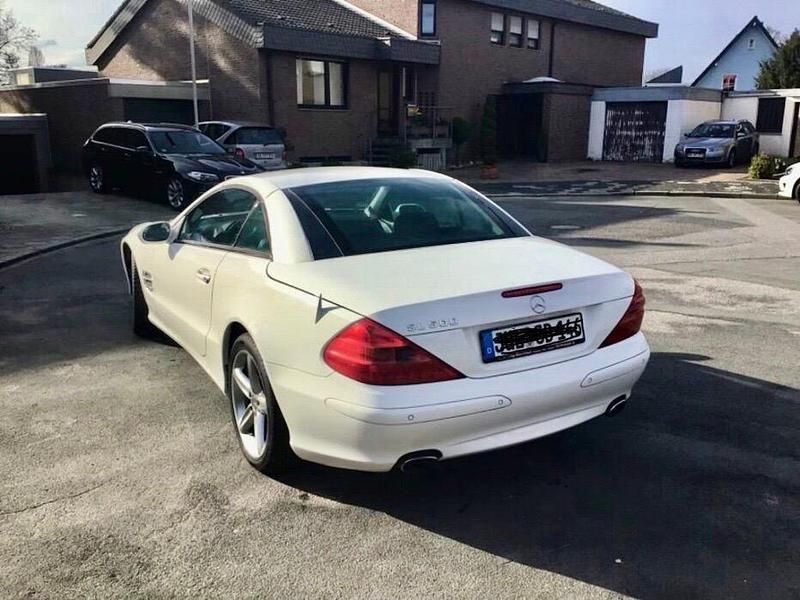 Gebraucht Mercedes SL500 306 PS (225 kW) 2003 Weiß Cabrio